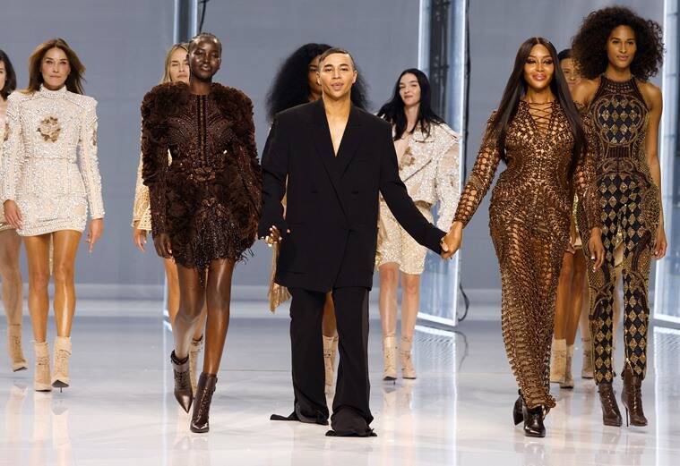 Balmain feston përvjetorin e stilistit me sfilatë live (FOTO)
