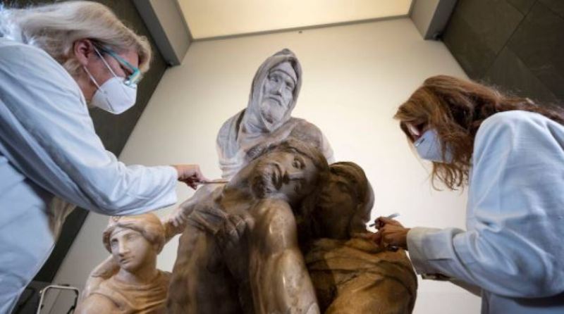 Pas 470 vjetësh restaurohet skulptura “Bandini Pietà” e Michelangelos (FOTO)