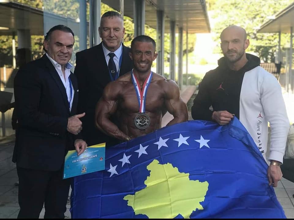 Kushtrim Bajraktaraj, nënkampion i botës në Spanjë
