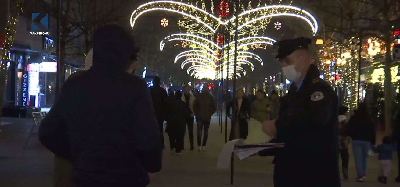 Policia në Ferizaj me aksion për respektim të masave antiCOVID (VIDEO)
