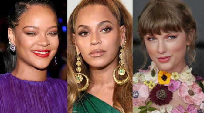 Taylor Swift, Rihanna dhe Beyonce, në listën e grave më të fuqishme të Forbes