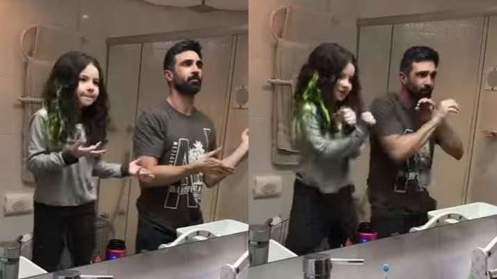 Babë e bijë bëhen viral me kërcimin e tyre me këngën "Don't Go Yet" (VIDEO)