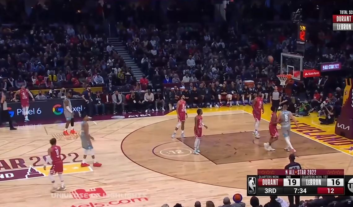 Lebron James e fiton ndeshjen e "All Stars" kundër Kevin Durant (VIDEO)