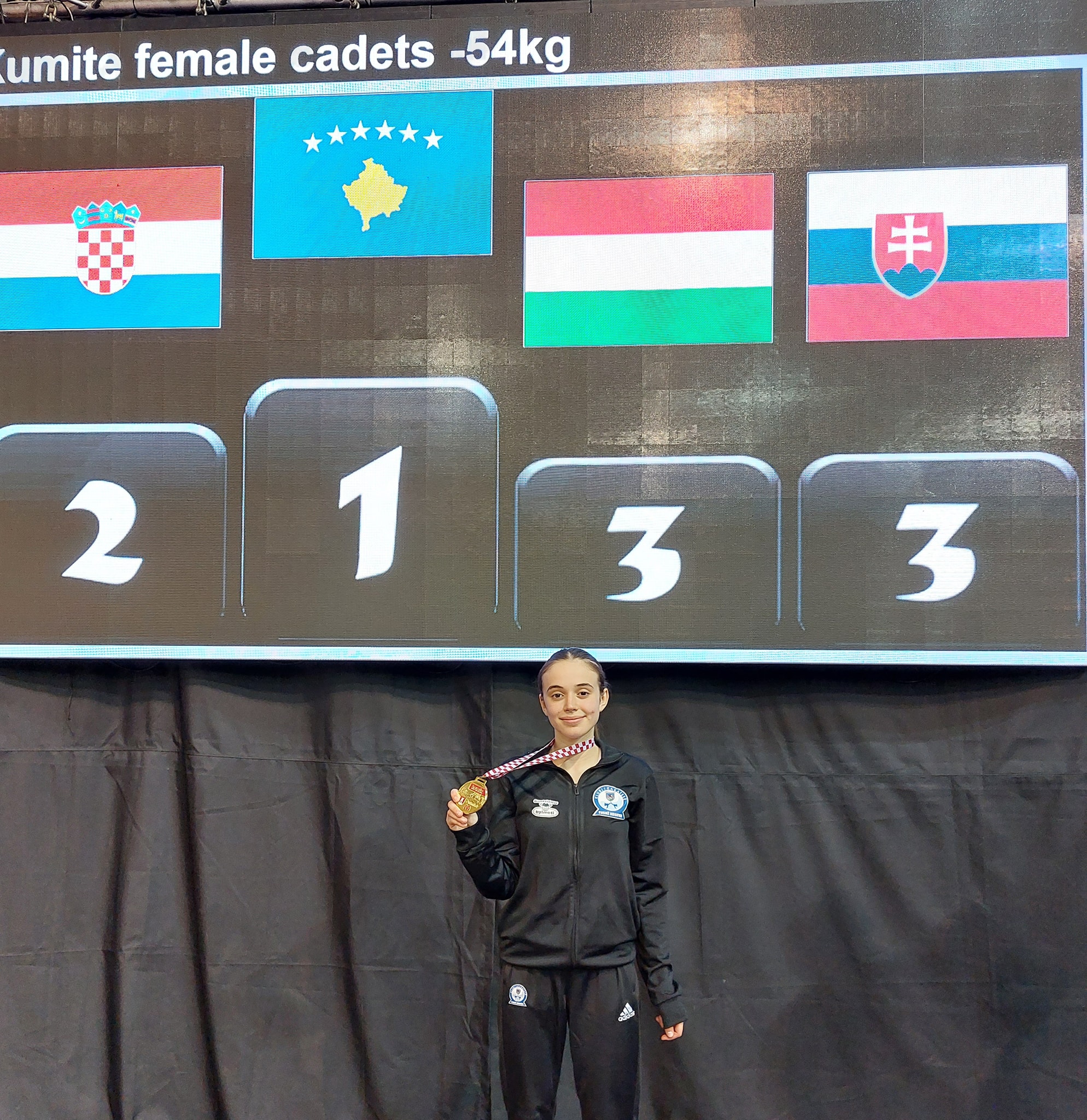 Kosova edhe me një çikë të artë, këtë herë në karate