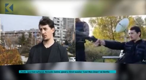 Karateisti kosovar Mehedin Selimi, pjesë e filmit suedez "Last Man Down" (VIDEO)