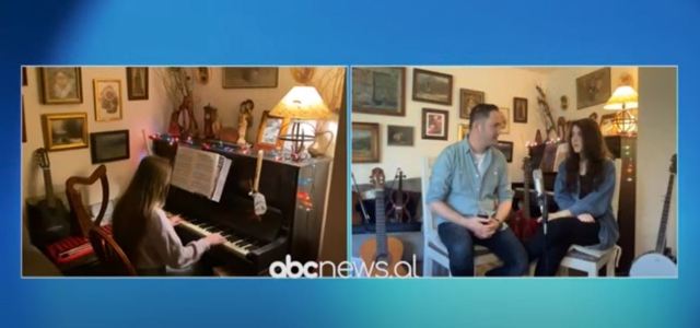 Angli: Vajza me prejardhje nga Shkodra i kushton një këngë luftës në Ukrainë (VIDEO)