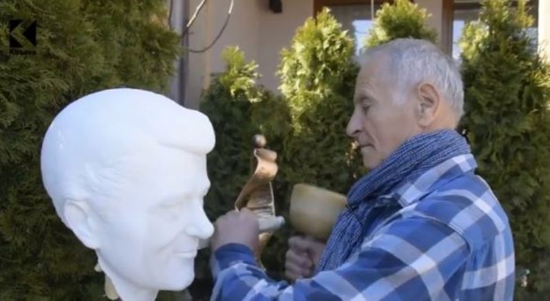 Mal Myrtaj, skulptor për 5 dekada (VIDEO)