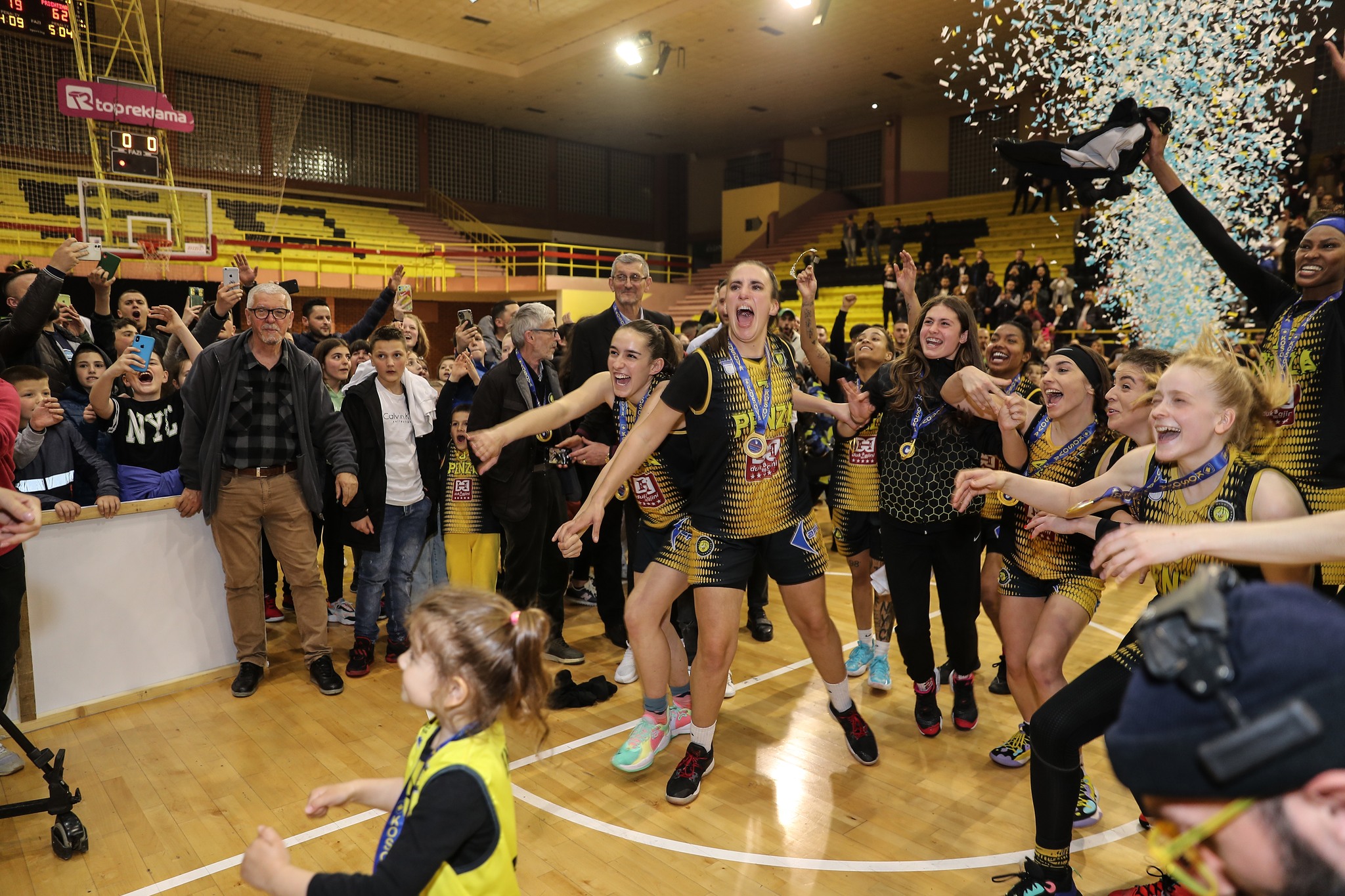 Penza shpallet kampione e Kosovës në basketboll