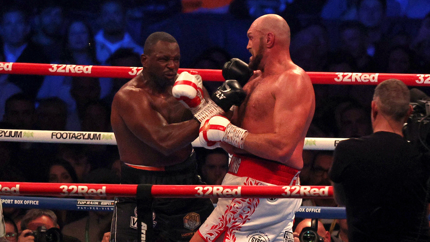 Momenti kur Tyson Fury ia terroi Dilian Whytet (VIDEO)
