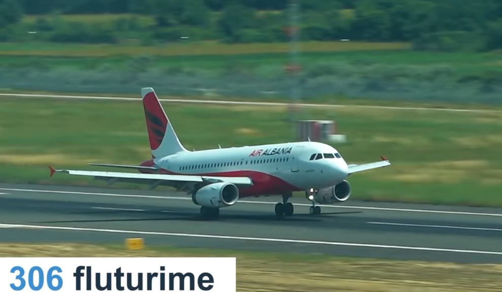 Fluturime rekord në aeroportin “Nënë Tereza” në Tiranë (VIDEO)