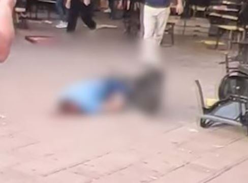 Tifozët e Feyenoordit e rrahin brutalisht qytetarin shqiptar në Tiranë (VIDEO)