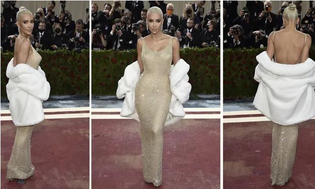 Kim zbulon se si humbi kilogramë vetëm për ta veshur fustanin e Marilyn Monroe