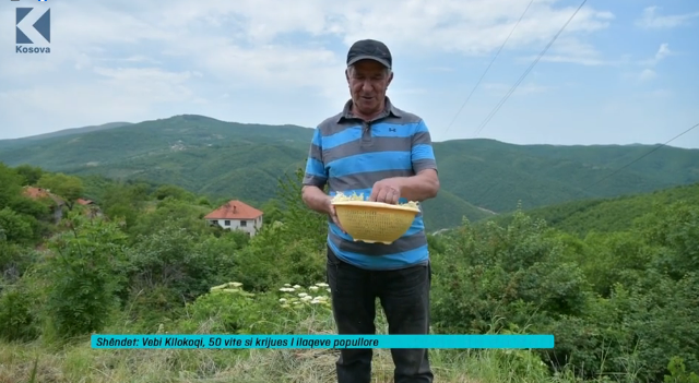 Vebi Kllokoqi i cili punoi për 50 vite si krijues i ilaçeve popullore (VIDEO)