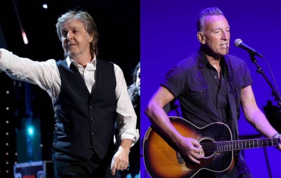 Paul McCartney dhe Bruce Springsteem i këndojnë bashkë hitet e njëri-tjetrit (VIDEO)