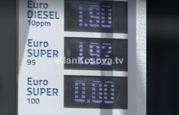 Shtrenjtohet nafta, një litër kushton 1 euro e 90 cent (FOTO)