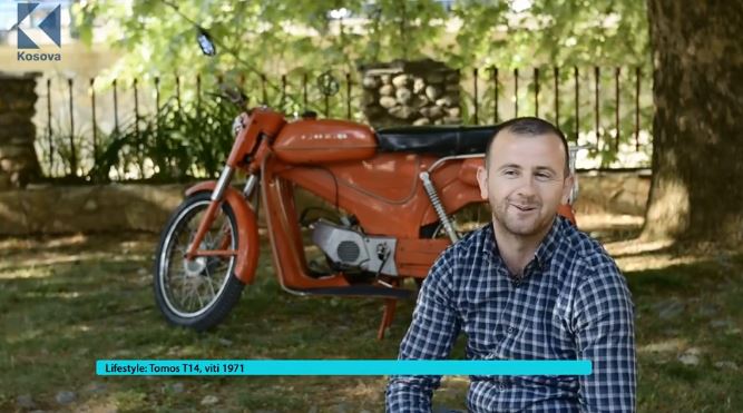 Motoçikleta Tomos T14, viti 1971 (VIDEO)