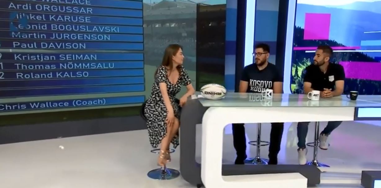 Kosova shënon fitoren historike kundër Estonisë në ragbi, flasin Elshani e Koci (VIDEO)