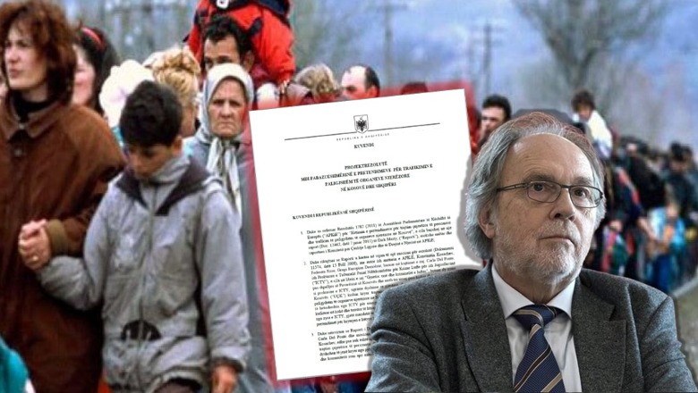 PS depoziton në Kuvend projektrezolutën kundër raportit të Dick Martyt për luftën në Kosovë