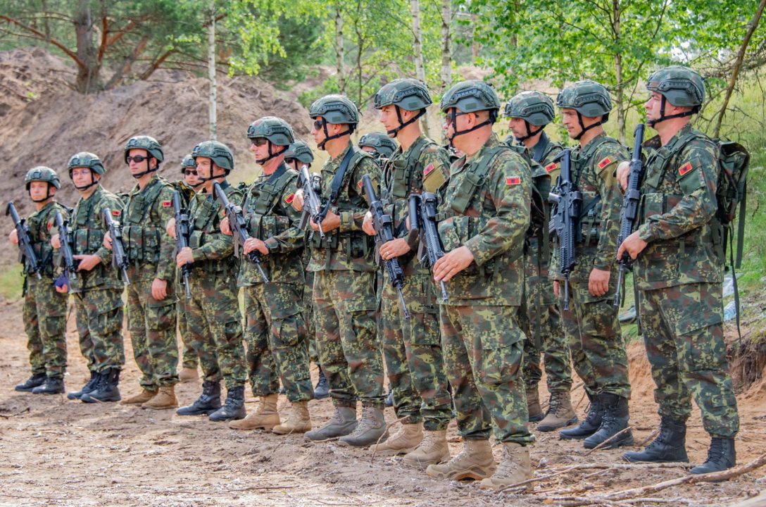 Trupat shqiptare pranë kufirit të Ukrainës, stërvitje në kuadër të NATO-s