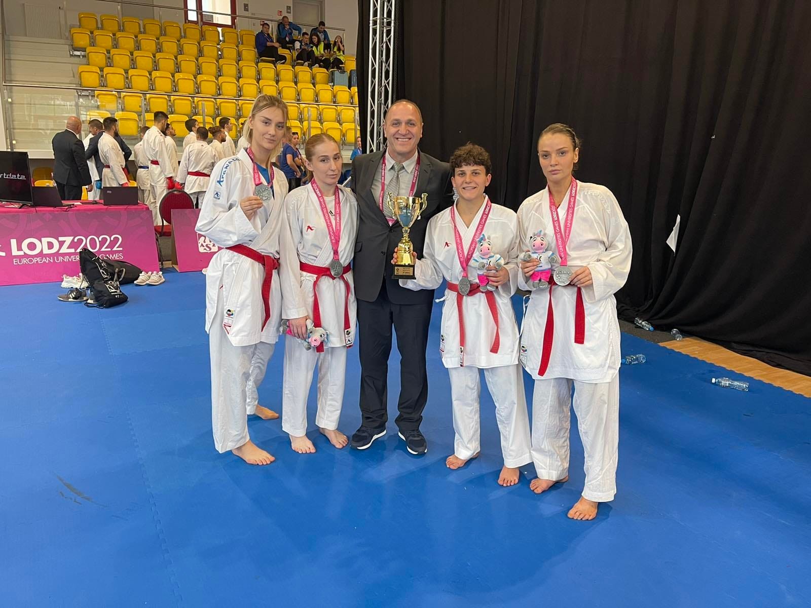 Kombëtarja e Kosovës në karate shpallet e dyta në Evropë