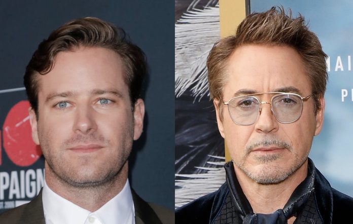 Robert Downey Jr. pagoi rehabilitimin e Armie Hammer?