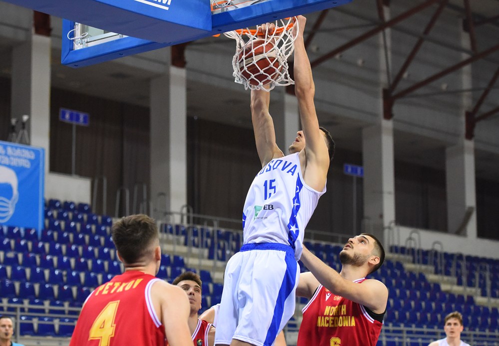 Basketboll: Kosova U-20 e shënon fitoren e parë në Kampionatin Evropian