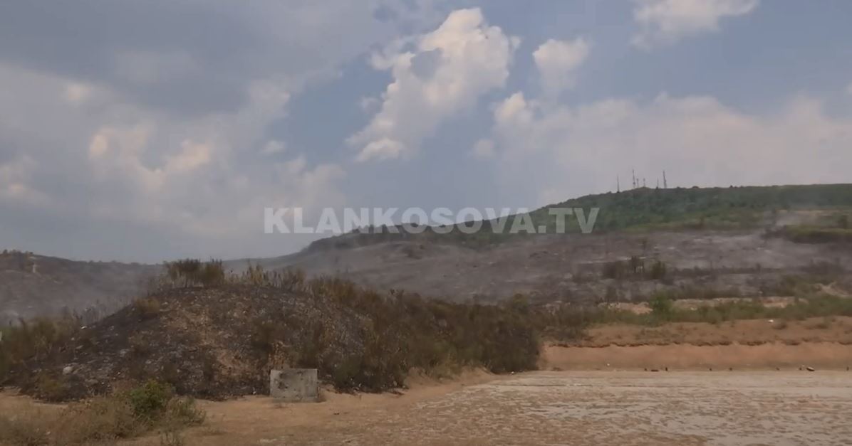 Lokalizohet zjarri në Cërrnushë (VIDEO)