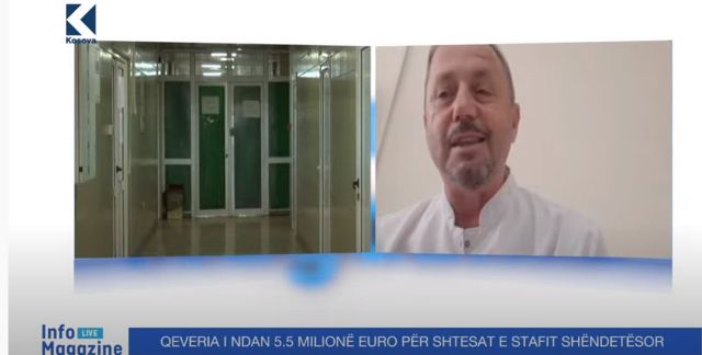 Kryeziu: Ndarja e 5.5 milionë eurove nuk e zgjedh mirëqenien e stafit shëndetësor (VIDEO)
