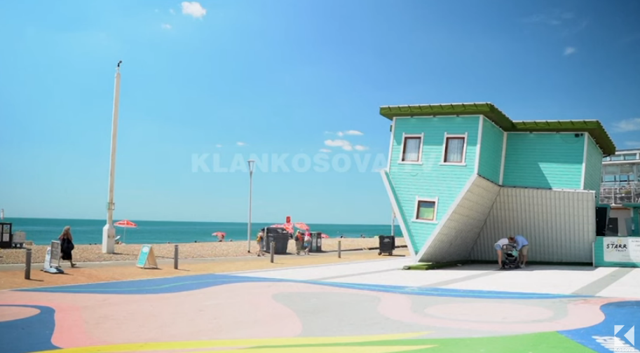 Shtëpia e mbrapsht, atraksion turistik (VIDEO)