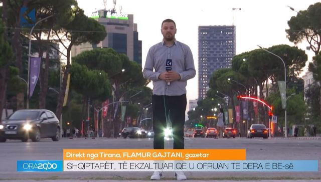 Shqiptarët, të ekzaltuar që u ofruan te dera e BE-së (VIDEO)