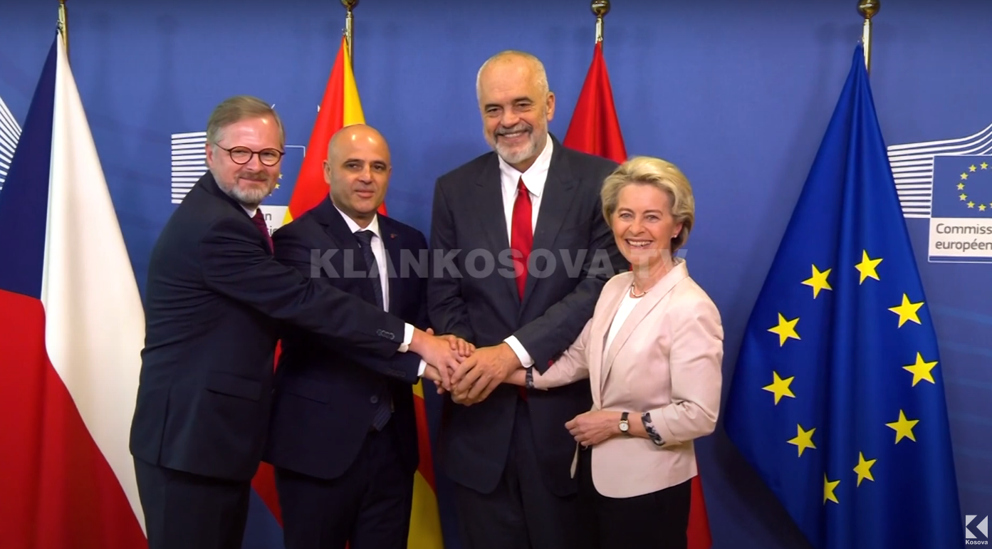 BE-ja i çon në qiell Shqipërinë e Maqedoninë e Veriut (VIDEO)