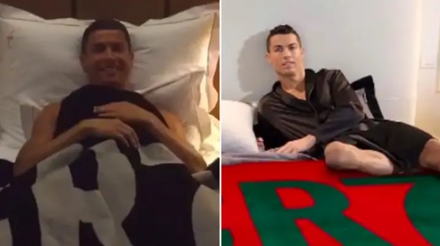 Cristiano Ronaldo fle pesë herë në ditë