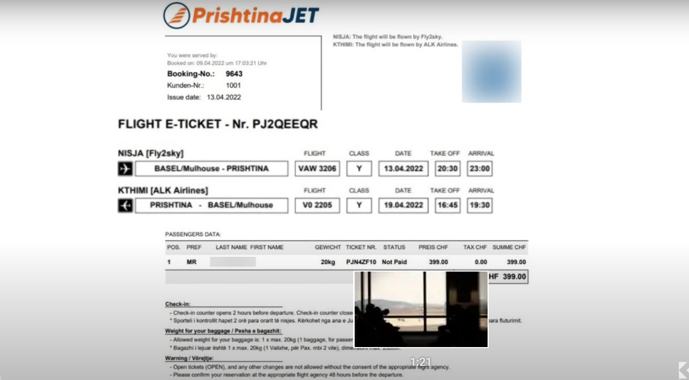Klan Kosova kishte raportuar muaj më parë për mashtrimet nga "Prishtina Jet" (VIDEO)