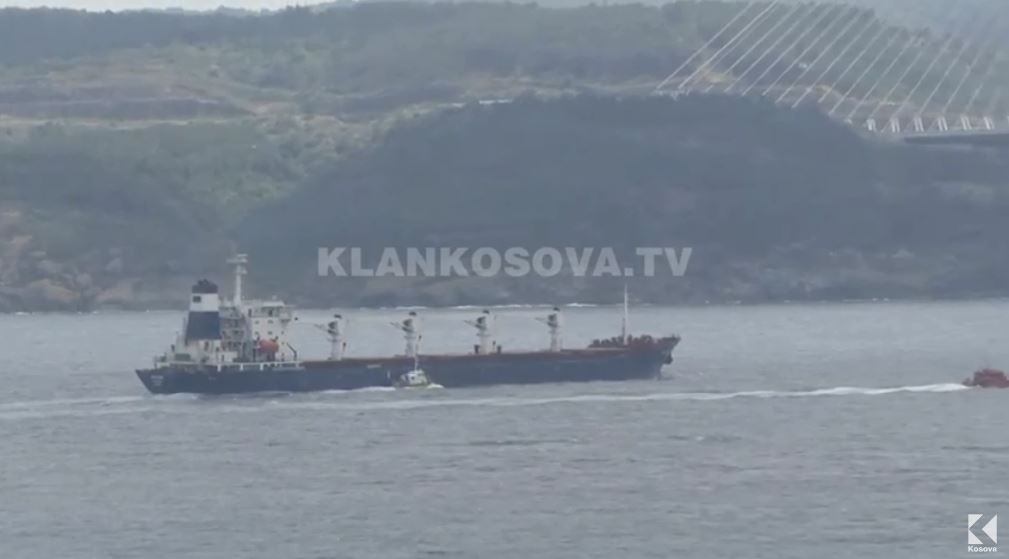 Anija me drithin ukrainas arrin në Turqi (VIDEO)