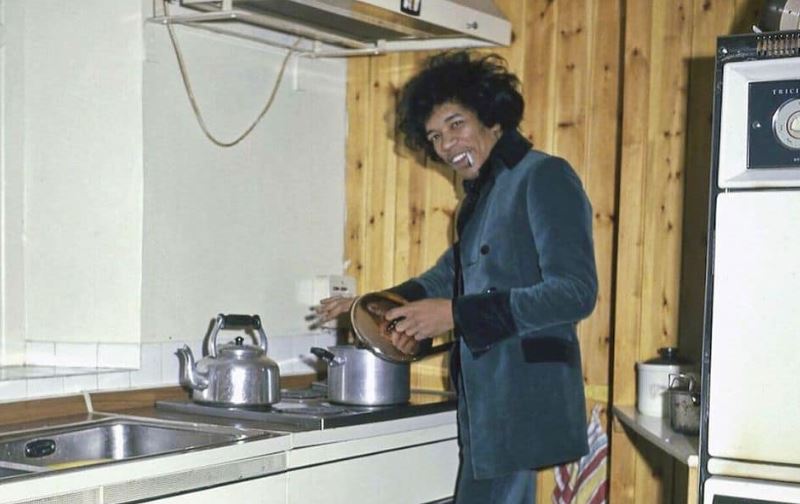 Fotografi të rralla të Jimi Hendrix