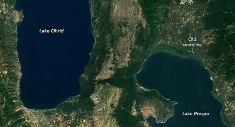 Prespa dhe Ohri përmes syrit të NASA-s (FOTO)