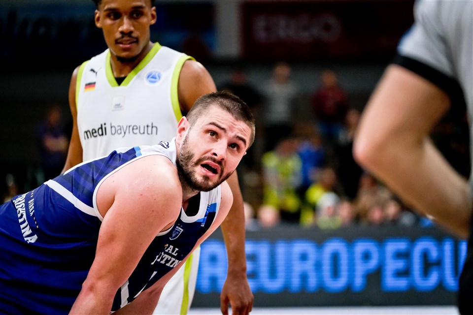 FIBA Europe Cup veçon basketbollistin Dardan Berisha