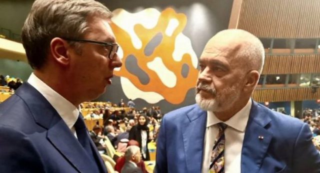 Vuçiq takohet me Ramën në OKB: Një përshëndetje e shkurtër me mikun tim