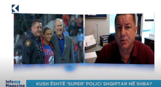 Kush është polici shqiptar që bashkë me Bushin hapi lojërat e bejsbollit për 11 shtatorin? (VIDEO)