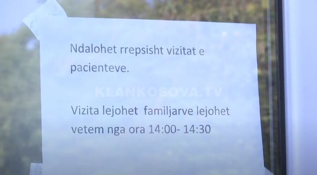 Infermierë s'ka, QKUK redukton vizitat e familjarëve (VIDEO)