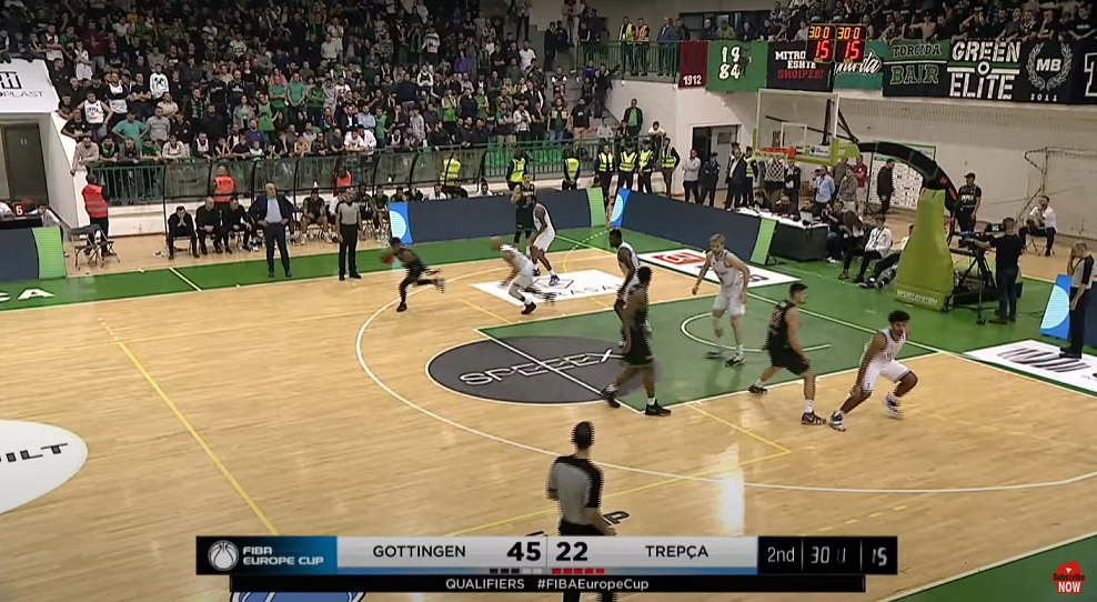 FIBA Europe Cup: Trepça mbyll pjesën e parë në disavantash prej 23 pikësh ndaj ekipit gjerman
