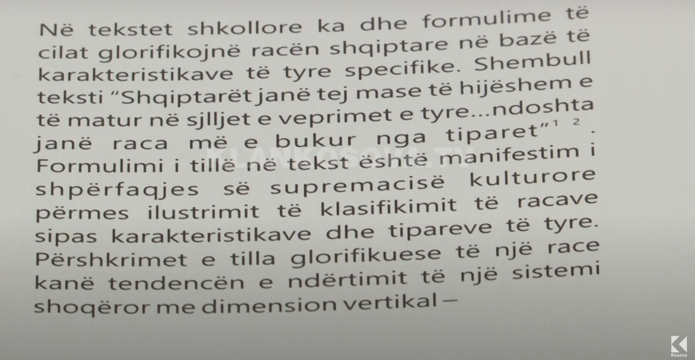 Librat injorojnë historinë joserbe (VIDEO)