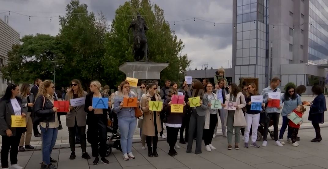 Çerdhja në protestë, SBASHK-u s’pa gjë (VIDEO)