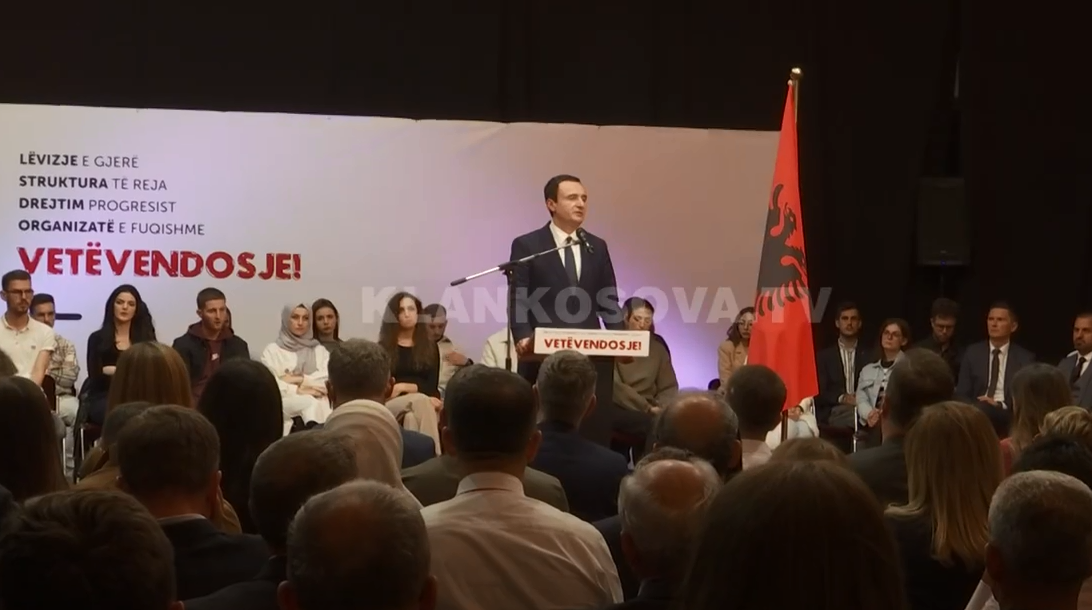 Kurti shpalos programin edhe për një mandat në krye të VV-së (VIDEO)