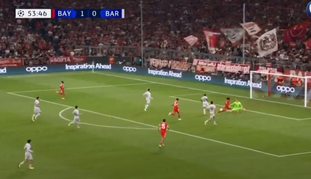 Bayern e dyfishon epërsinë ndaj Barcelonës (VIDEO)