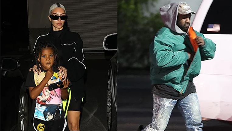 Kim Kardashian dhe Kanye West shihen në të njëjtin vend