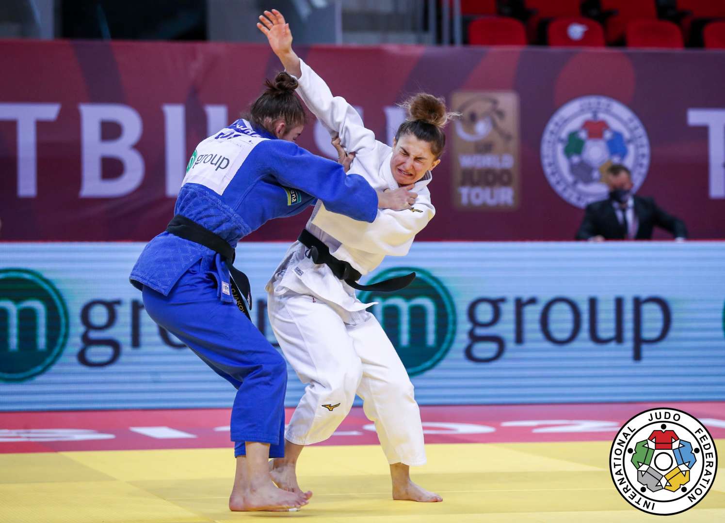 Nora Gjakova në finale të Grand Sllam Abu Dhabi, siguron medalje për Kosovën