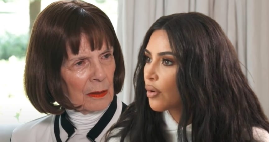 Kim Kardashian i tregon gjyshes së saj 88 vjeçare, se ku ka bërë dashuri me Pete Davidson