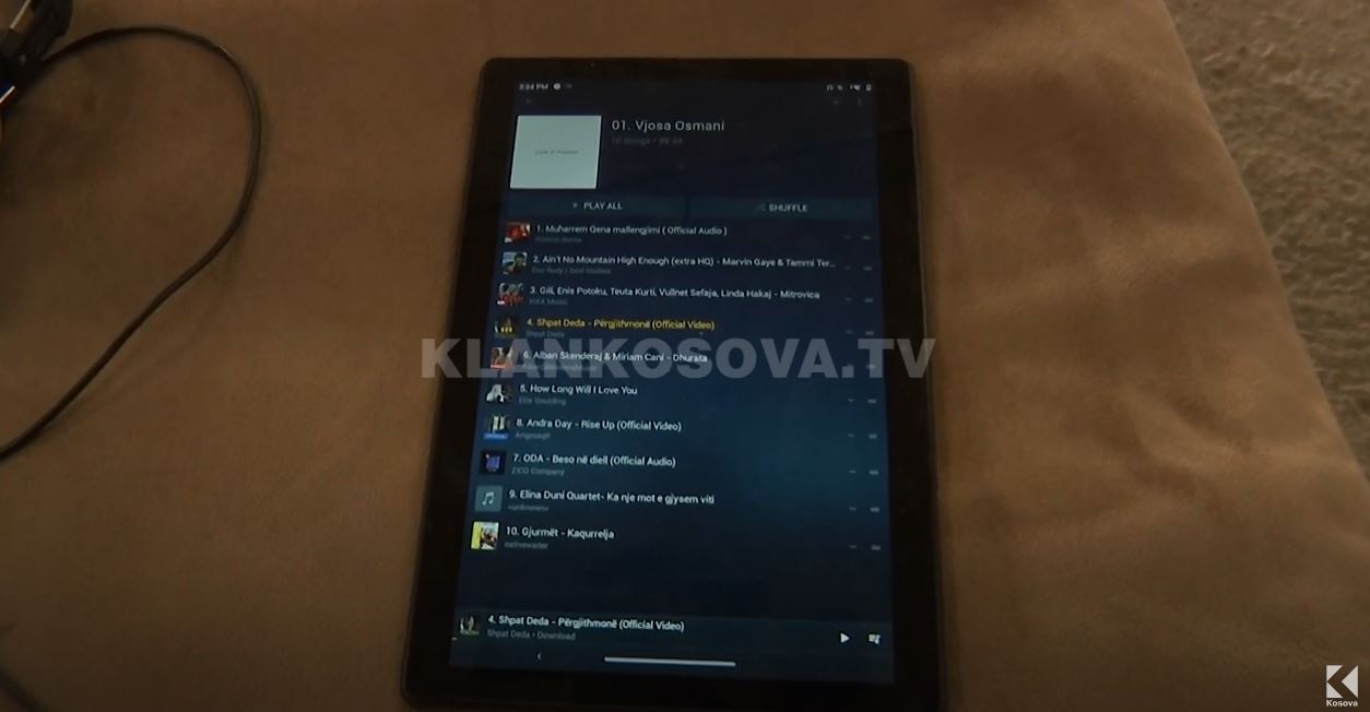 Vjosa më “atdhetare” në muzikë (VIDEO)