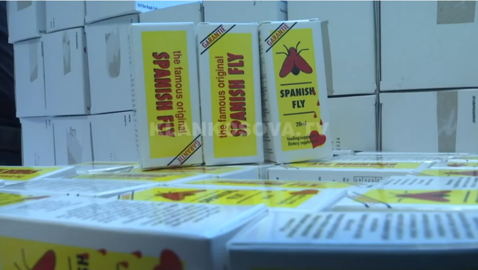 Doganierët kapin viagra ilegale në vlerë 50 mijë euro (VIDEO)